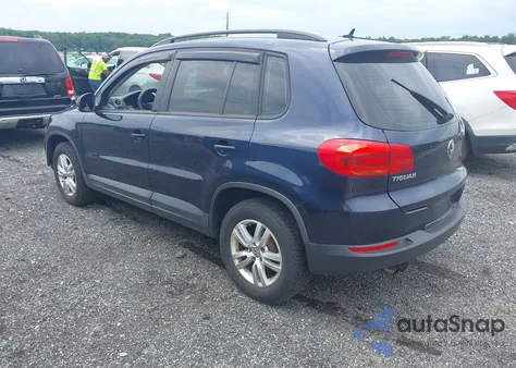2016 Volkswagen Tiguan S z USA, uszkodzony, nr VIN WVGBV7AX2GW574049